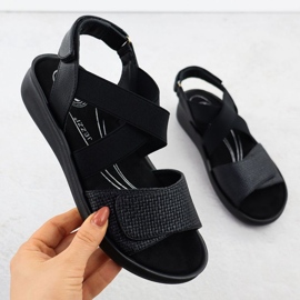 Comfort sandals jezzi in 24142 jez448a nero 1