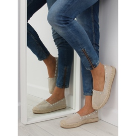 Espadrillas beige per donna 99-17 beige 1