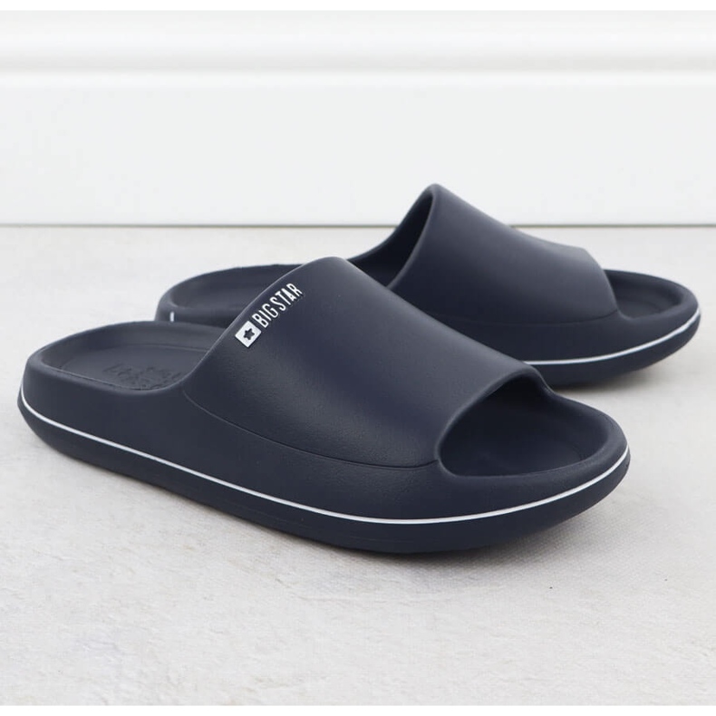 Big Star SS274424 Navy Blue Beach Pool Flip Flip 2