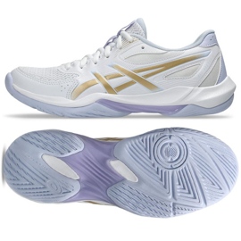 Scarpe da pallavolo in gel asics 12 in 1072a119 102 bianco 1