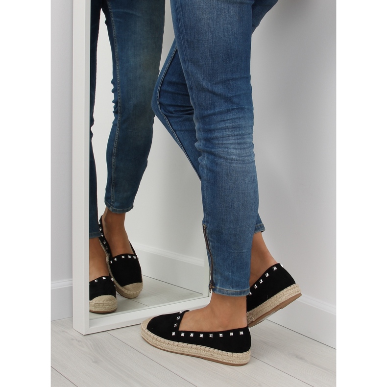 Espadrillas da donna nere 99-17 nere nero 1