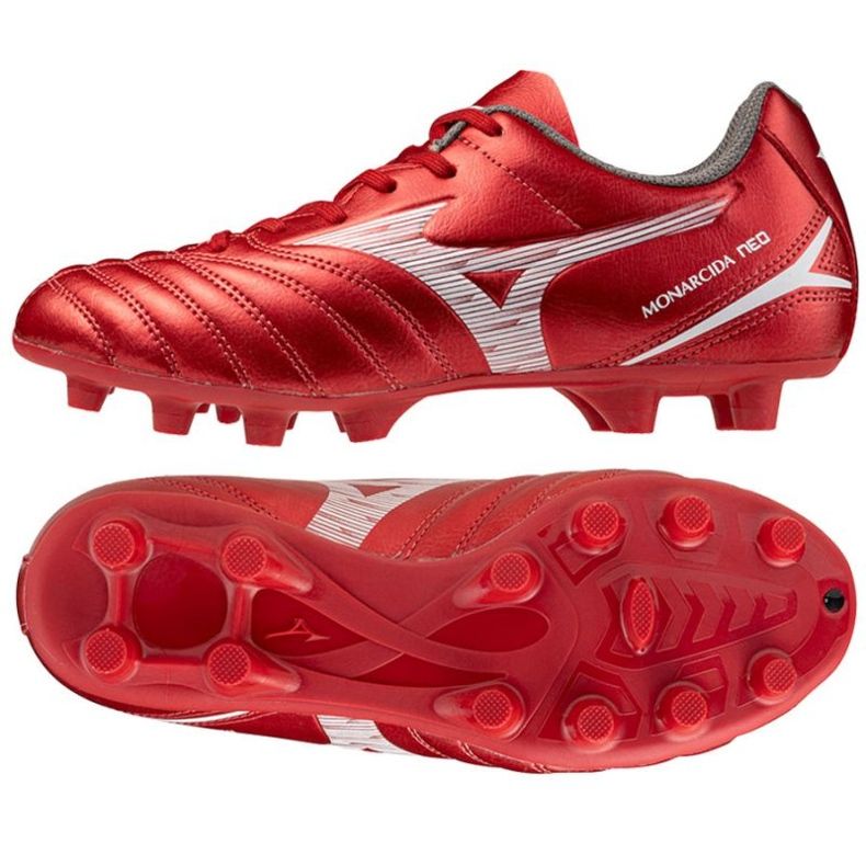 Mizuno Mizuno Neo III Seleziona Jr P1GB252560 Scarpe rosso 1