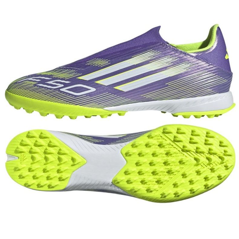 ADIDAS F50 League LL TF M JH7727 Scarpe viola 1
