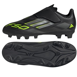 ADIDAS F50 Club VEL FG/MG JR JI0037 Scarpe nero 1
