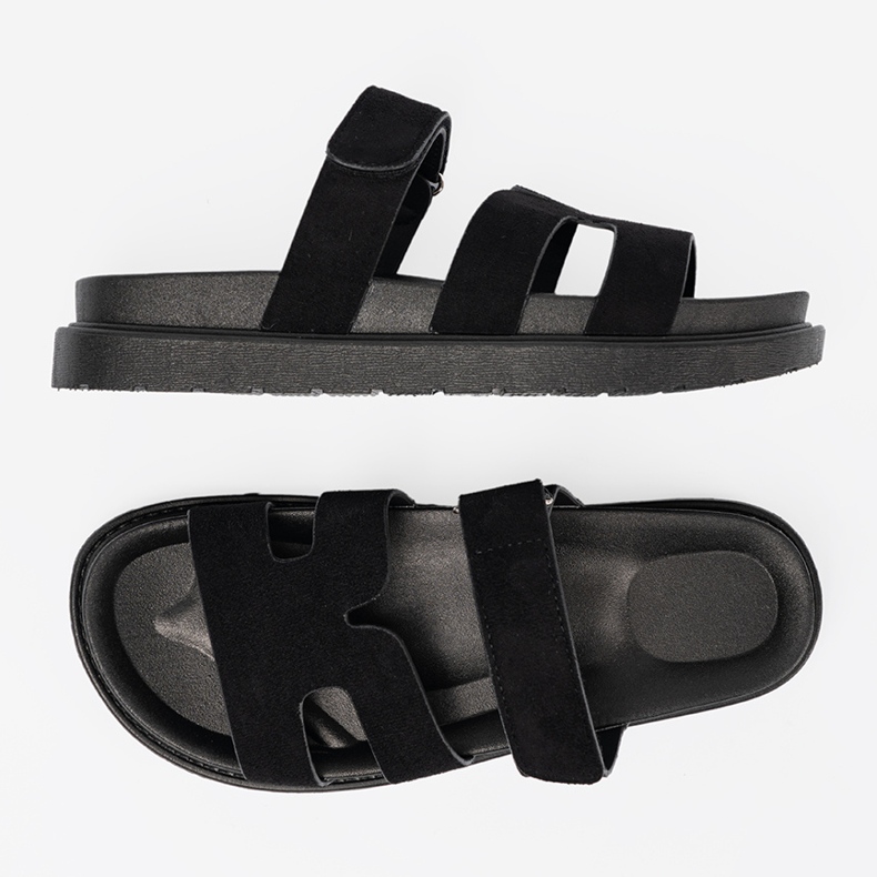 Shelvt Pantofole da donna nero 1