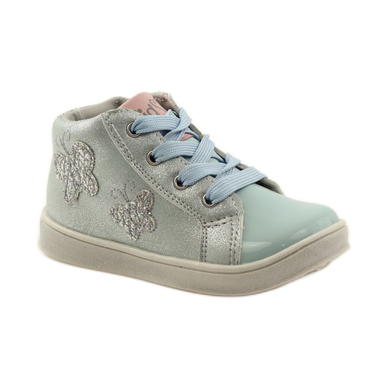 American Club Farfalle blu americane per ragazze sportive grigio 1