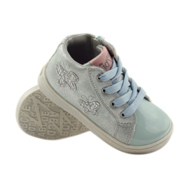 American Club Farfalle blu americane per ragazze sportive grigio 3