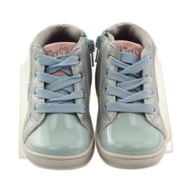 American Club Farfalle blu americane per ragazze sportive grigio 4