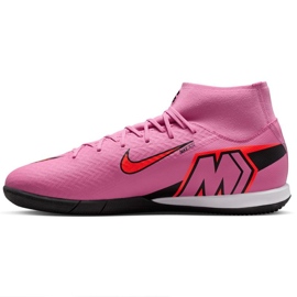 Nike Zoom Mercurial Superfly 10 Academy IC FQ8332-600 Scarpe rosa 2
