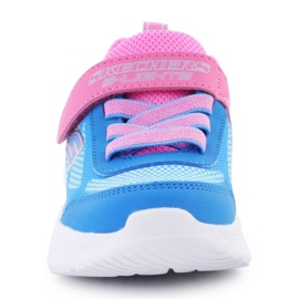 Skechers S Lights-Skechers Sola Glow-Obre Deluxe Jr 303714N-HPBL blu 2