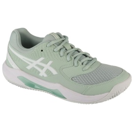 Scarpe da tennis in gel asics 8 in argilla in 1042a255-300 verde 1