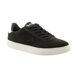 American Club Scarpe sportive da uomo, sneakers in pelle grigia 17003 multicolore 1