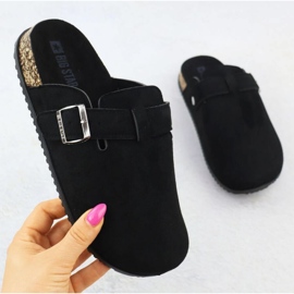 Flip Flip in pelle scamosciata di Big Star in SS274736 INT2156A nero 1