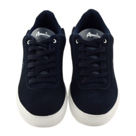 American Club Scarpe da uomo sneakers American 17003 sneakers blu navy 4