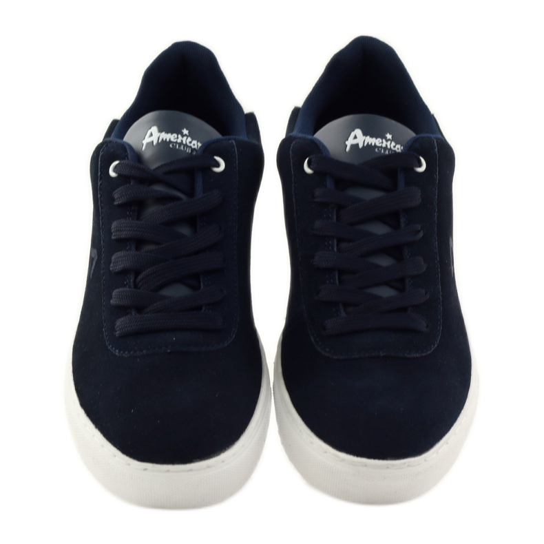 American Club Scarpe da uomo sneakers American 17003 sneakers blu navy 4
