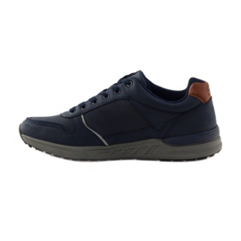 American Club Scarpe sportive da uomo American 610184 sneakers blu navy 2