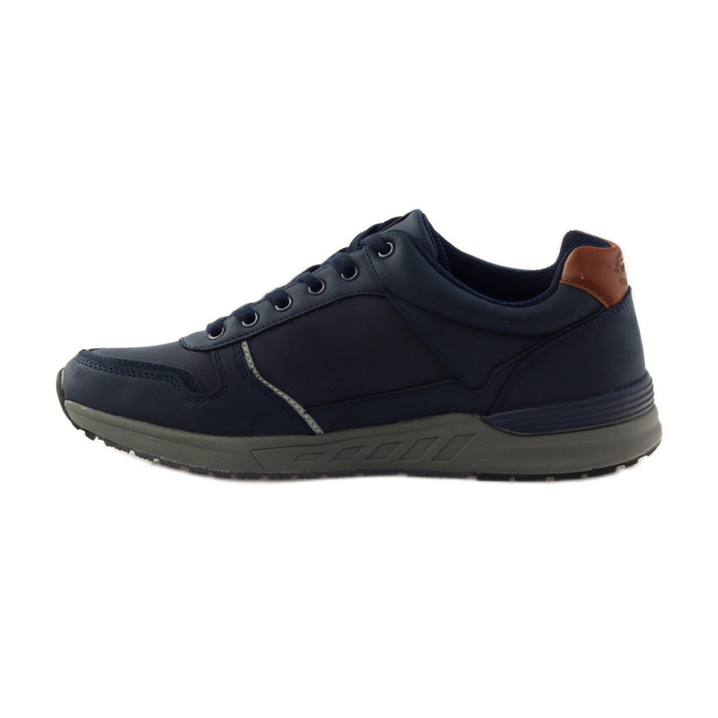 American Club Scarpe sportive da uomo American 610184 sneakers blu navy 2