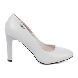 Goodin Pompe grigie classiche alte a ruote grigio 2