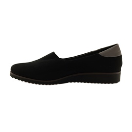 M.Daszyński Scarpe da donna in lycra Daszyński 1625 nero 2