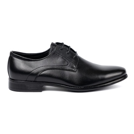 Shelvt Eleganti scarpe da uomo in classico nero e gloss 2