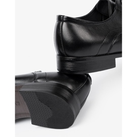 Shelvt Eleganti scarpe da uomo in classico nero e gloss 1