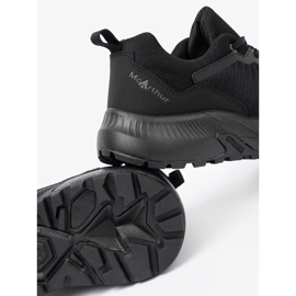 Shelvt Sneaker nere con una tomaia da uomo tessile da uomo nero 1