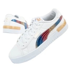 Scarpe sportive da donna Puma Jada Olympic 382574 01 bianche bianca 1