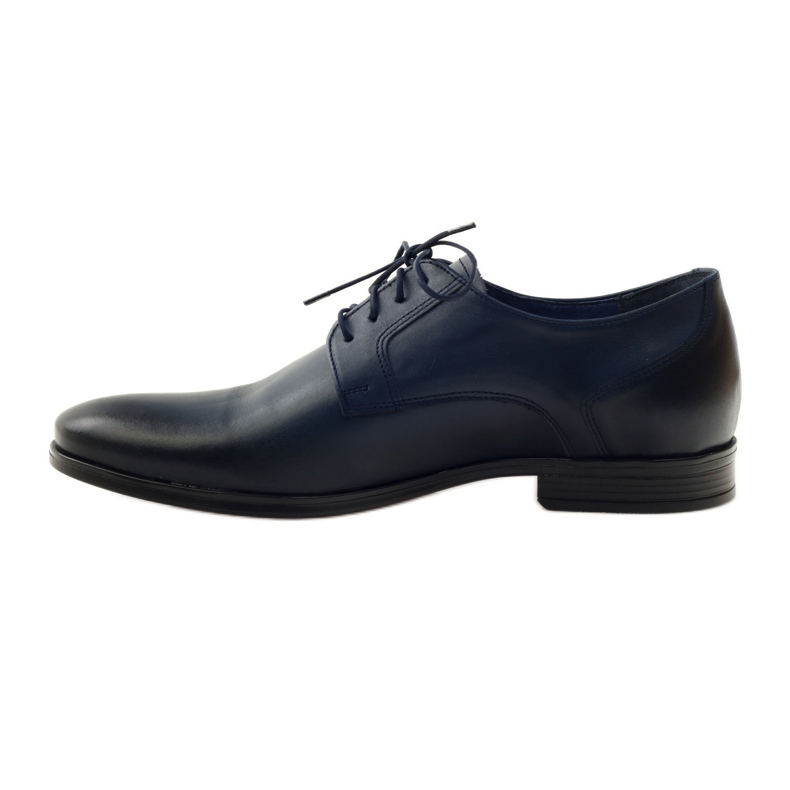 Ciabatte da uomo brogue Nikopol 1628 blu navy 4