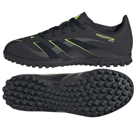 Scarpe adidas predator club jr tf jh8863 nero 1