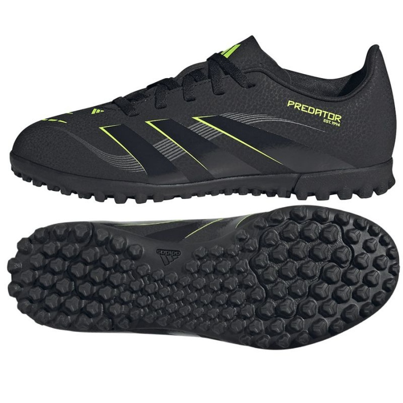 Scarpe adidas predator club jr tf jh8863 nero 1