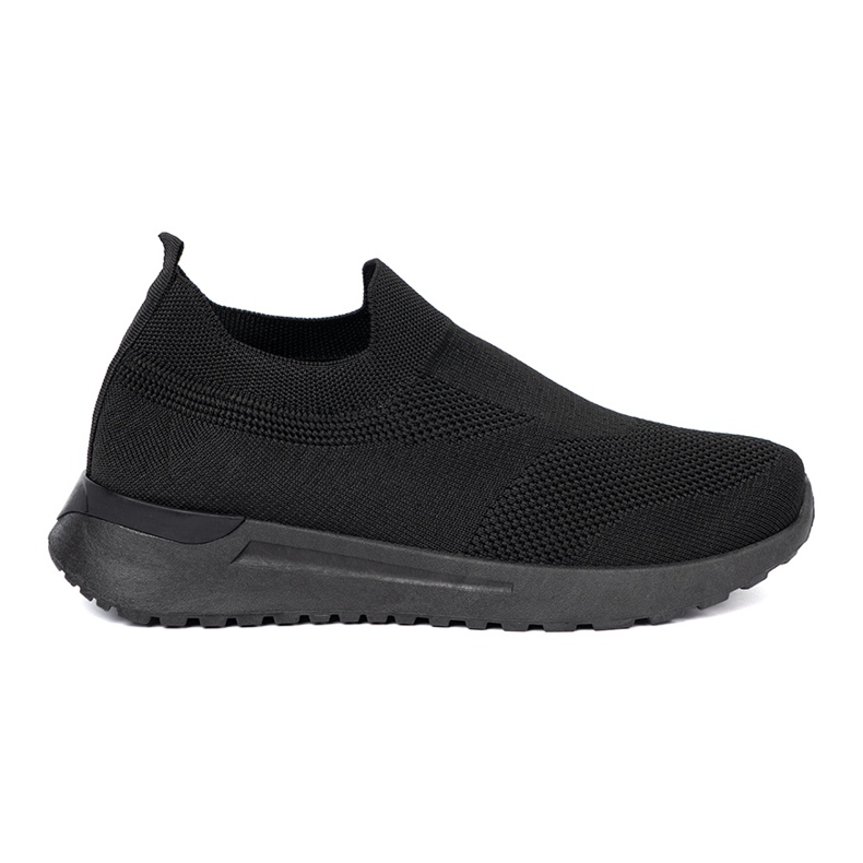 Shelvt Scarpe sportive slip-on in nero 2