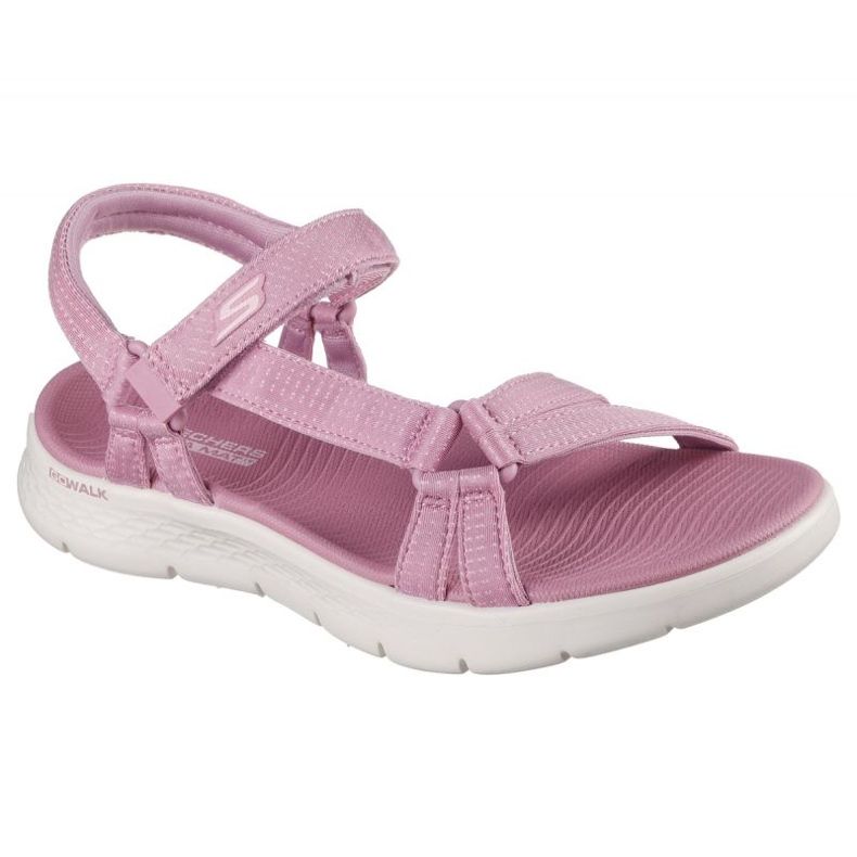 Sandals Skechers Go Walk Flex Sandal-Sublime nel 141451-MVE rosa 1
