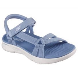Sandals Skechers Go Walk Flex Sandal-Sublime nel 141451-Blu 1