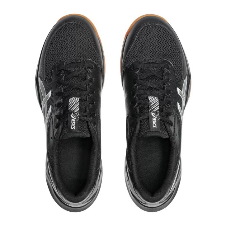 Scarpe da pallavolo in gel asics 12 m 1071a116 001 nero 2