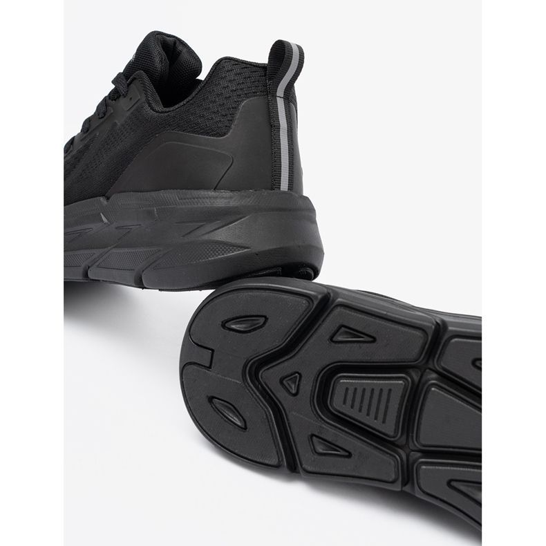 Shelvt Scarpe da uomo sportive nere con mesh McArthur nero 1