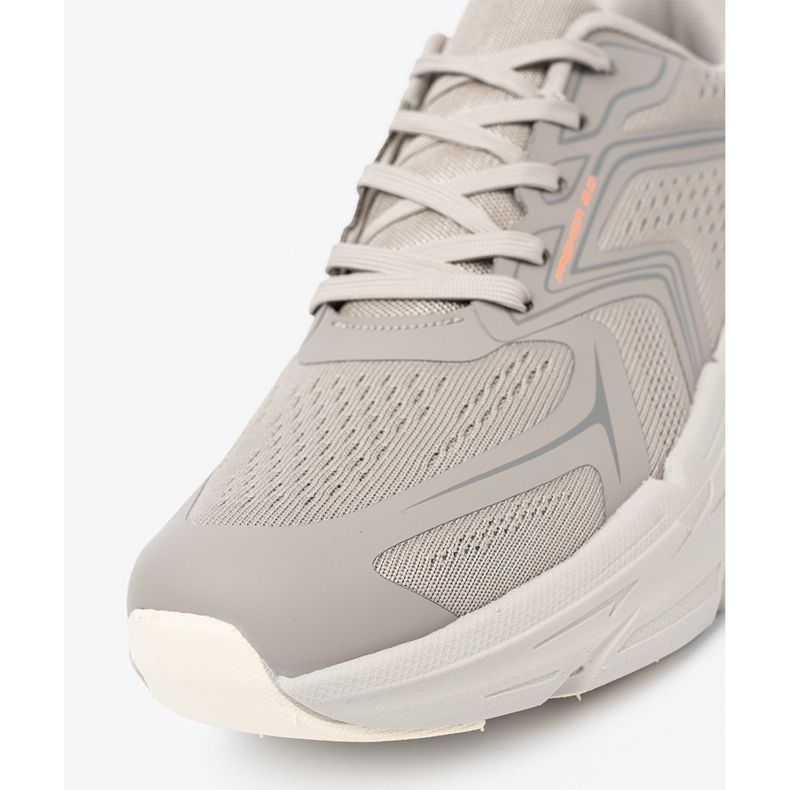 Shelvt Comode scarpe sportive grigie con struttura a rete McArthur grigio 1
