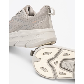 Shelvt Comode scarpe sportive grigie con struttura a rete McArthur grigio 2