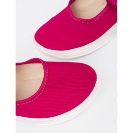 Shelvt Sneaker per bambini per il velcro rosa 1
