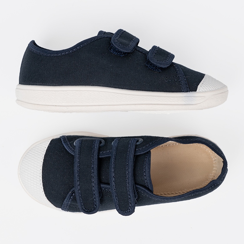Shelvt Sneaker blu navy per velcro 1