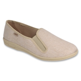 Scarpe da uomo Befado in pvc 001M075 beige 1