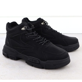 Scarpe sportive maschili per la caviglia Black Big Star OO174582 1