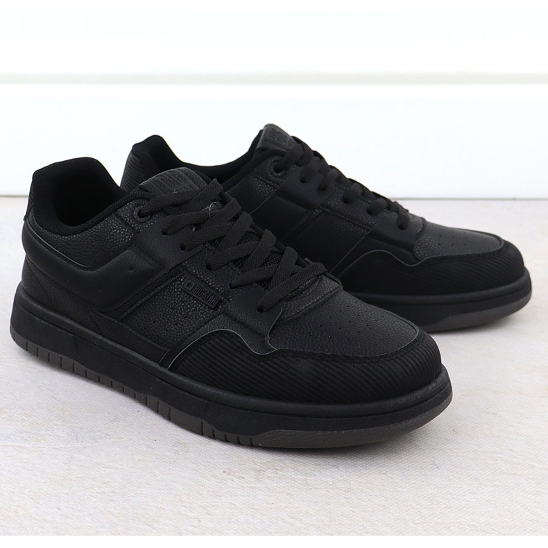 Scarpe sportive maschili nere big star ss174005 nero 1