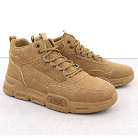 Scarpe sportive alla caviglia maschile marrone chiaro big star SS174281 1