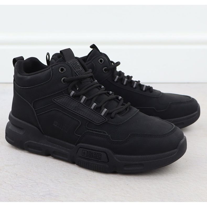 Black Big Star SS174282 Scarpe sportive maschili nero 1