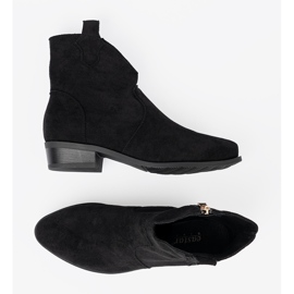 Seastar Stivali black stivali da cowboy in pelle scamosciata nero 2