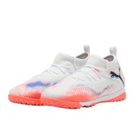 PUMA Future 8 Match TT + Mid Jr 108616 01 Scarpe da calcio bianco 1