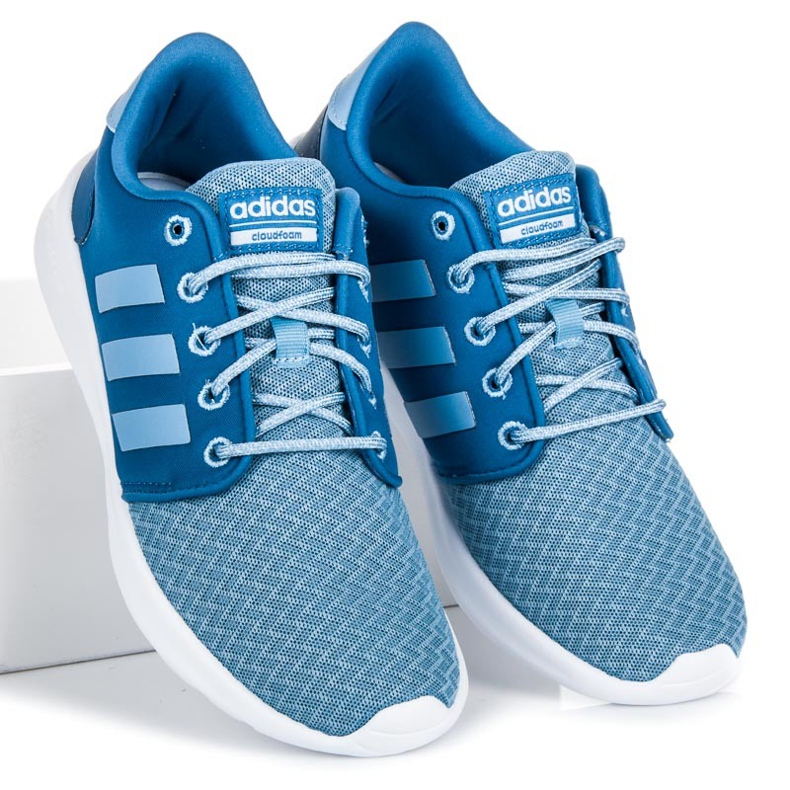 Adidas Core Cf Qt Racer blu 2