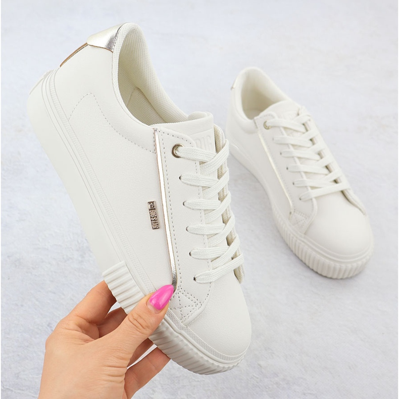 Sneaker femminili con eco -lale Beige Big Star SS274027 1