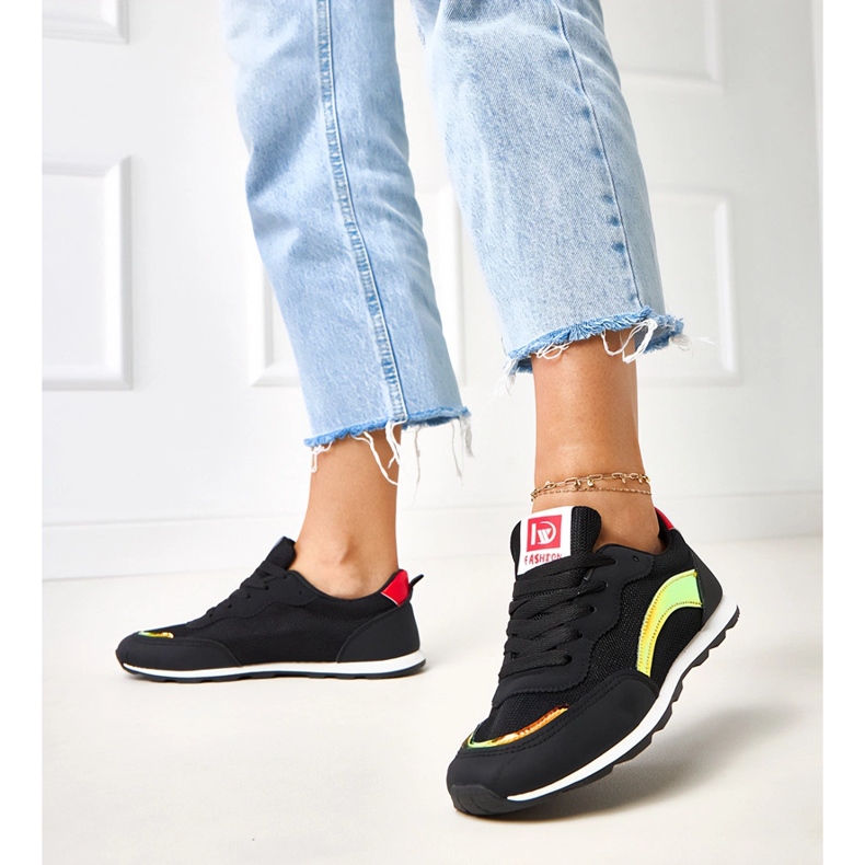 Sneakers sportive Cavior nere nero 2