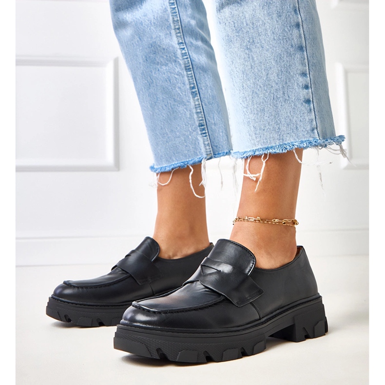 Scarpe Kirna in ecopelle nera nero 1